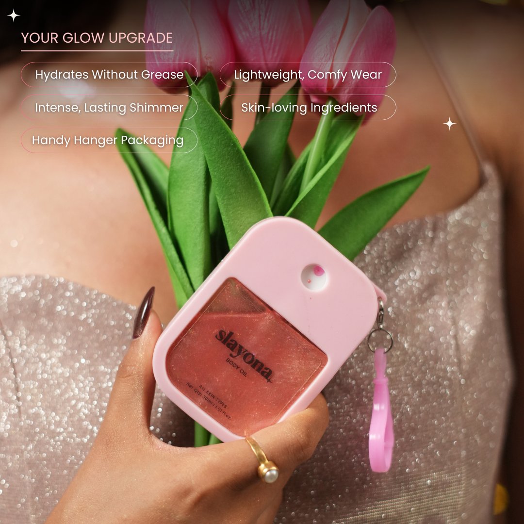 Slayona Pink Body Shimmer