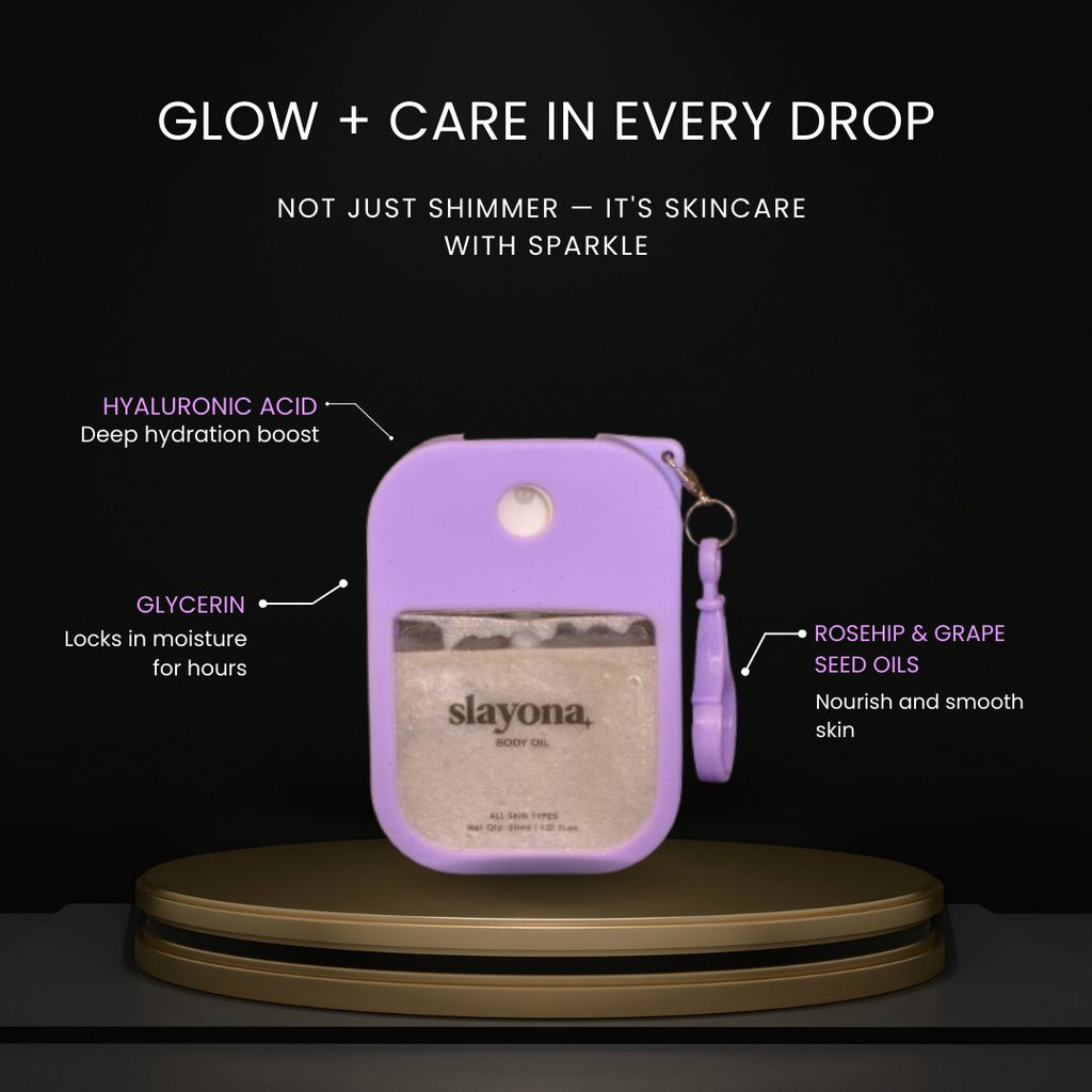 Slayona Silver Body Shimmer