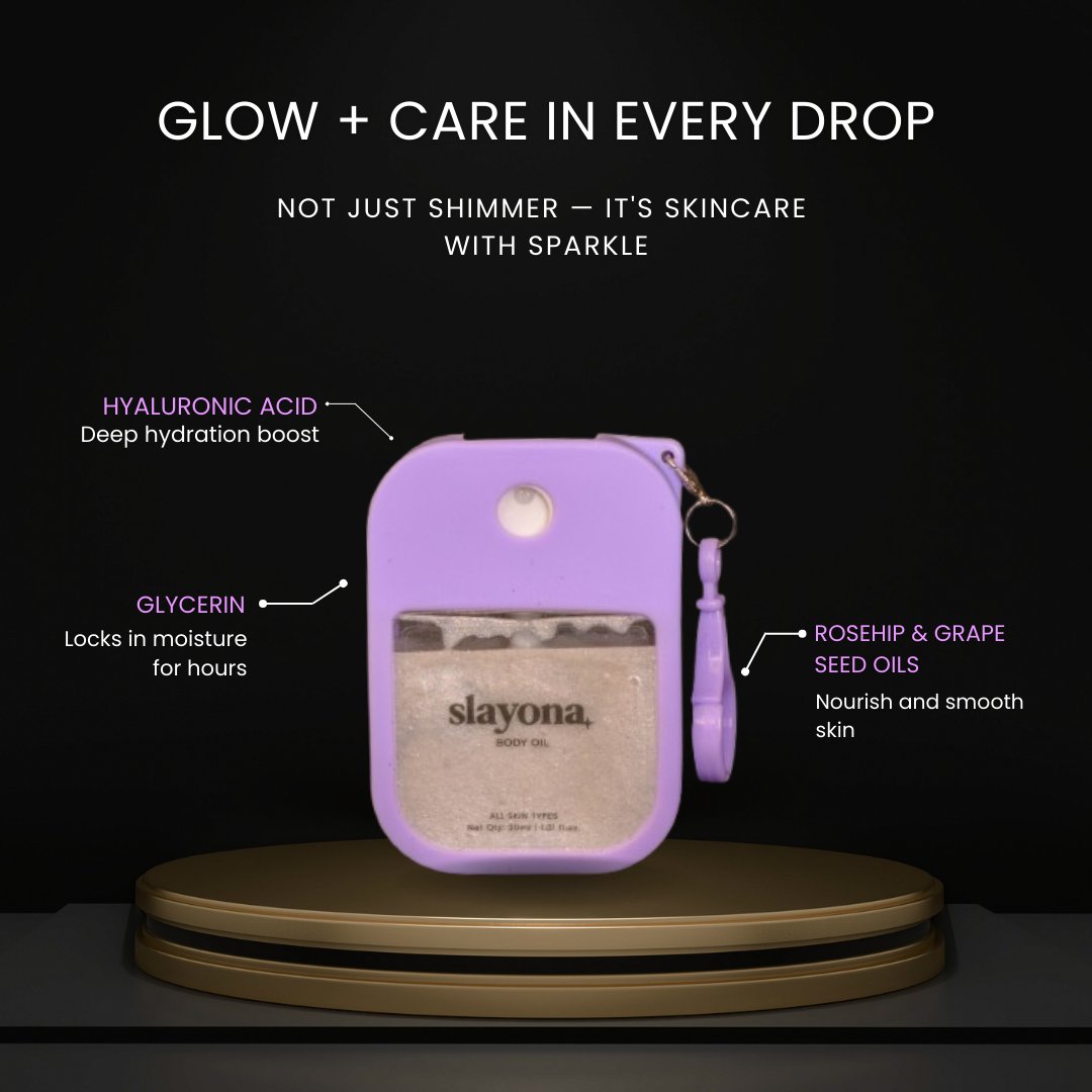 Slayona Silver Body Shimmer