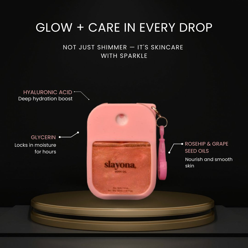 Slayona Pink Body Shimmer