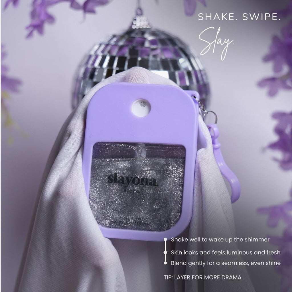 Slayona Silver Body Shimmer