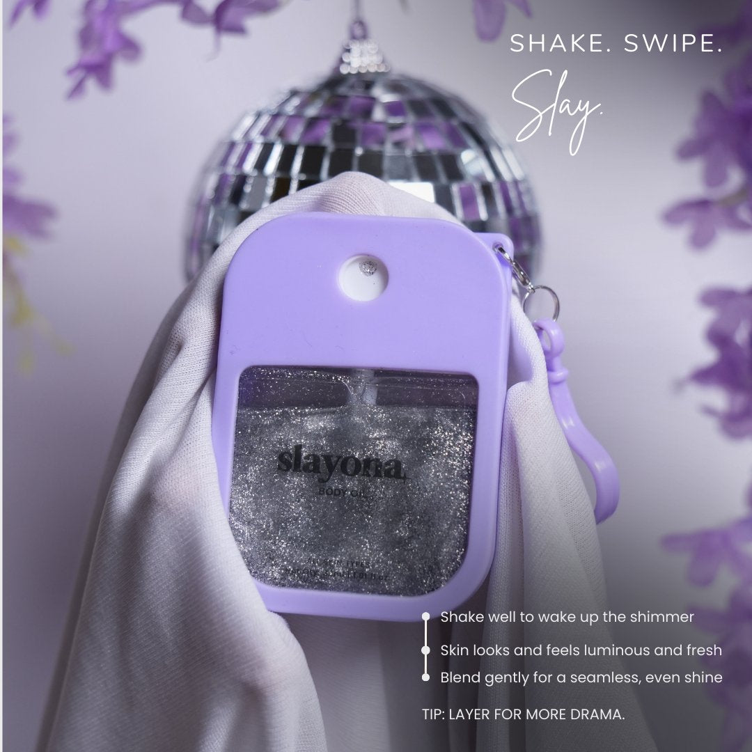 Slayona Silver Body Shimmer