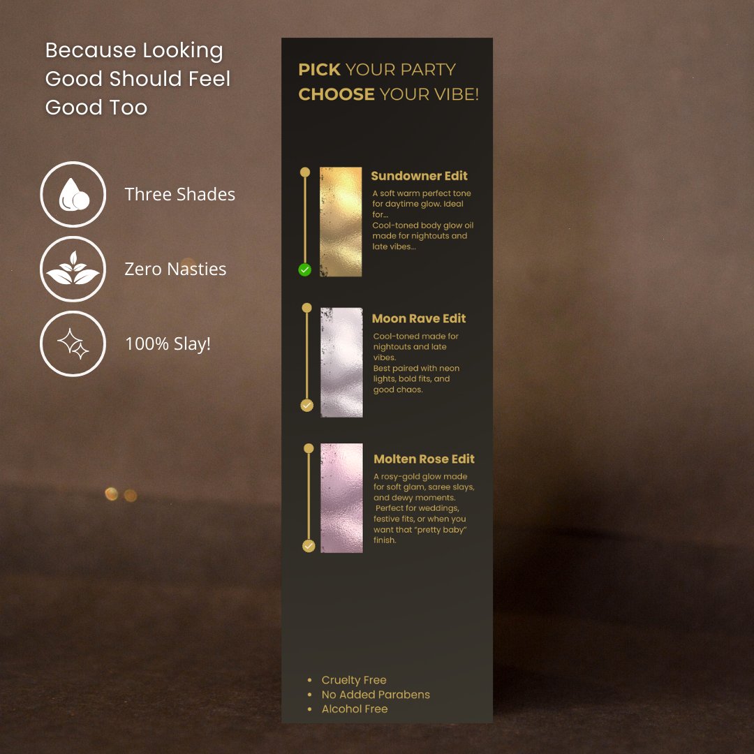 Slayona Gold Body Shimmer