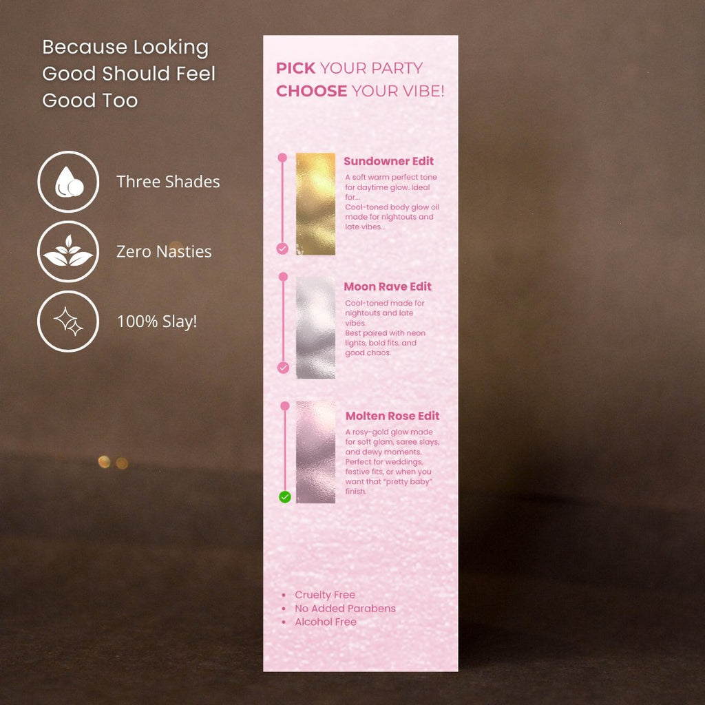 Slayona Pink Body Shimmer