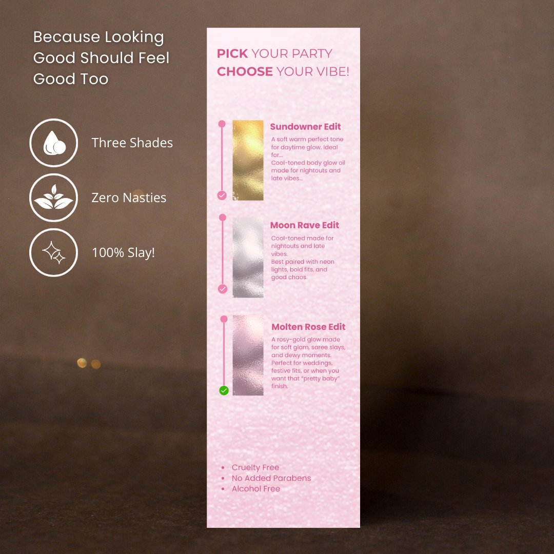 Slayona Pink Body Shimmer