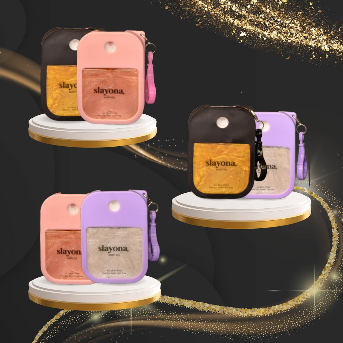 Pack of 2 Body Shimmers