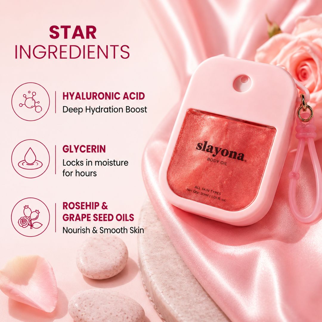 Slayona Silver Body Shimmer