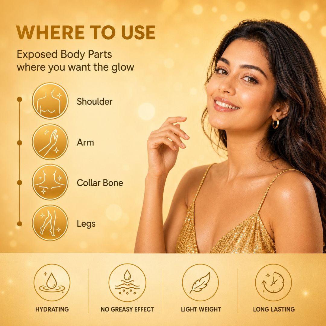 Slayona Gold Body Shimmer