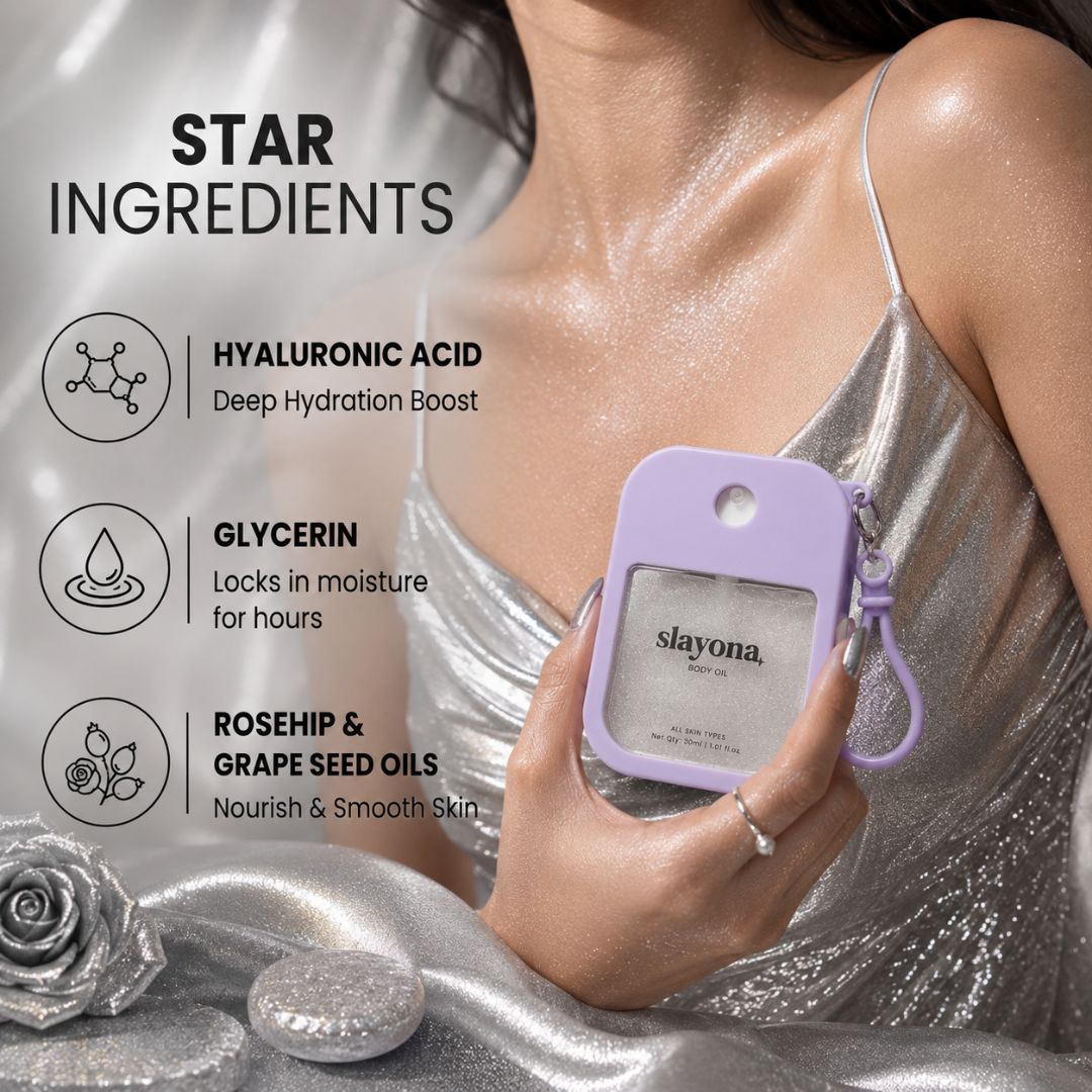 Slayona Silver Body Shimmer